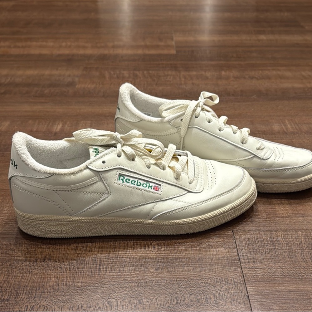 The Athlete's Shoe Cream Sneakers